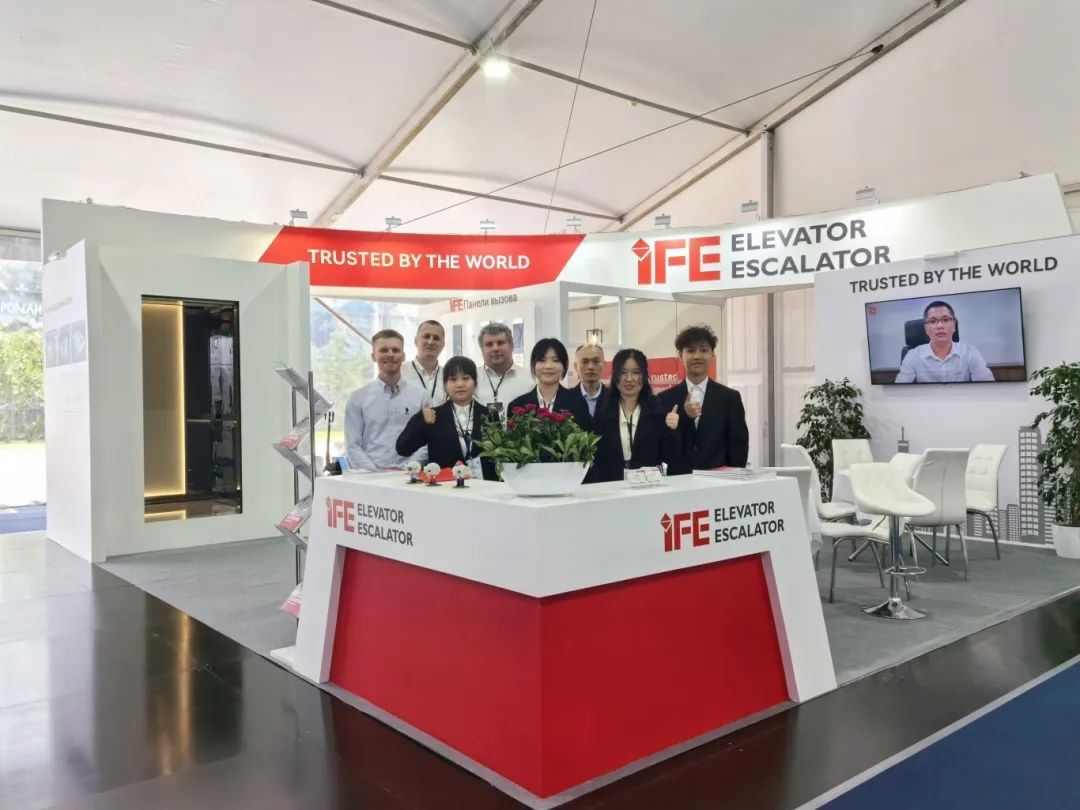 载誉而归！世界杯官网（IFE）闪耀2025俄罗斯莫斯科国际电梯展